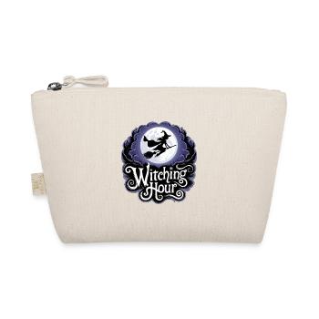 Hexe bei Vollmond – Witching Hour - Bio-Täschchen - Natur - Vorne