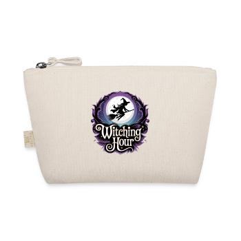 Hexe bei Vollmond – Witching Hour - Bio-Täschchen - Natur - Vorne