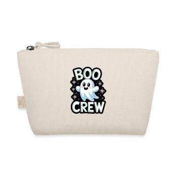 Süßes Gespenst – Boo Crew - Bio-Täschchen - Natur - Vorne
