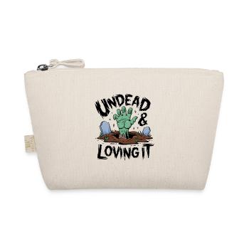 Zombie Hand - Undead & Loving It - Organic Pouch - nature - Front