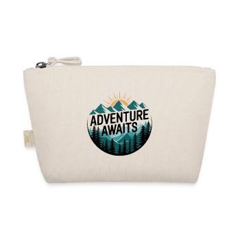 Adventure Awaits – Bergpanorama - Bio-Täschchen - Natur - Vorne