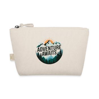 Adventure Awaits – Bergpanorama - Bio-Täschchen - Natur - Vorne