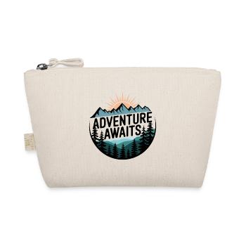 Adventure Awaits – Bergpanorama - Bio-Täschchen - Natur - Vorne