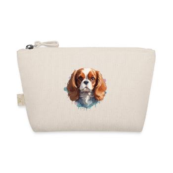 Cavalier King Charles Spaniel, Dog, Colorful - Organic Pouch - nature - Front