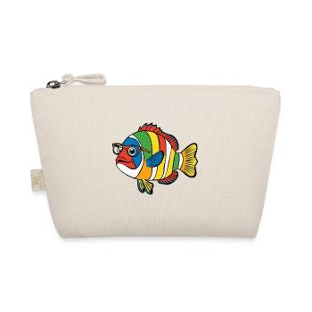 Fish Colorful Nemo Glasses Swimming - Organic Pouch - nature - Front