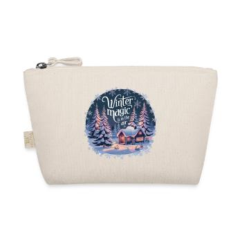 Winter Magic is in the Air – Winter Landscape - Organic Pouch - nature - Front
