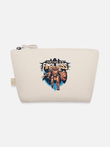 I'm the FinalBoss – Powerful Character - Organic Pouch - nature - Front