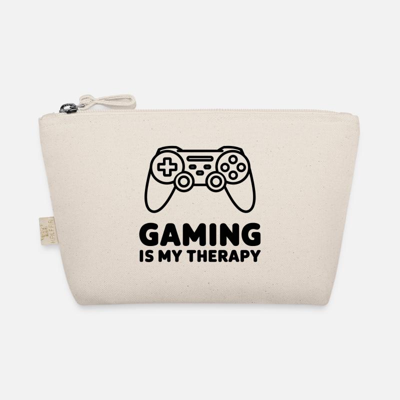 Gaming is my Therapy – Minimalist Controller Organic Pouch