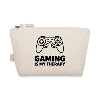 Le jeu est ma thérapie – Manette minimaliste - Trousse biologique - nature - Devant