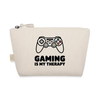 Le jeu est ma thérapie – Manette minimaliste - Trousse biologique - nature - Devant