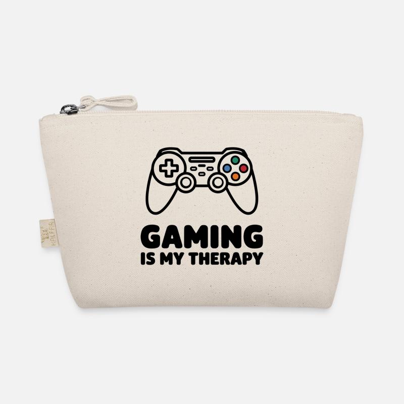 Gaming is my Therapy – Minimalist Controller Organic Pouch