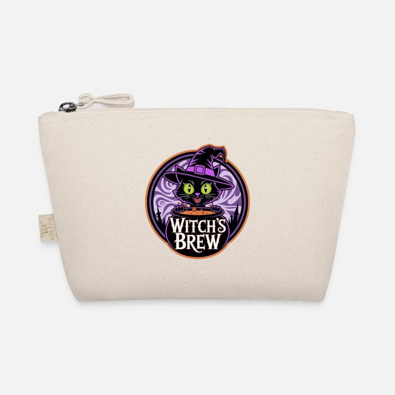 Witch’s Brew – Mystische Hexenkatze Bio-Täschchen