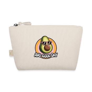 Avo Good Day – Lustige Avocado Cartoon - Bio-Täschchen - Natur - Vorne