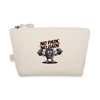 Pas de douleur, pas de gain - Dessin animé de fitness drôle - Trousse biologique - nature - Devant