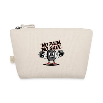 Pas de douleur, pas de gain - Dessin animé de fitness drôle - Trousse biologique - nature - Devant