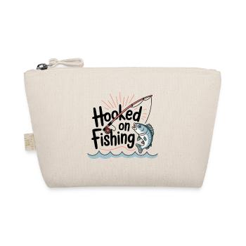 Hooked on Fishing – Motif de pêche amusant - Trousse biologique - nature - Devant