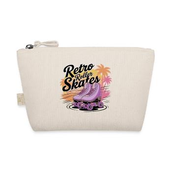 Retro Roller Skates – 80s Vibes - Organic Pouch - nature - Front