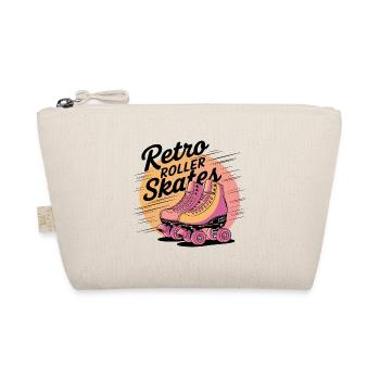 Retro Roller Skates – 80s Vibes - Organic Pouch - nature - Front