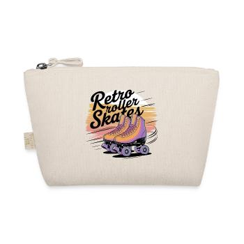 Retro Roller Skates – 80s Vibes - Organic Pouch - nature - Front
