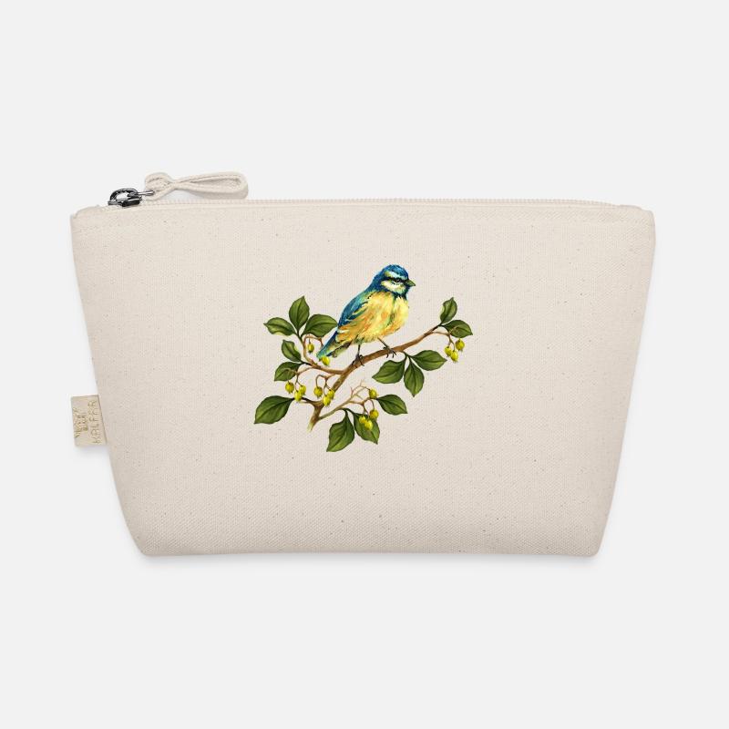 Bunter Vogel Bio-Täschchen