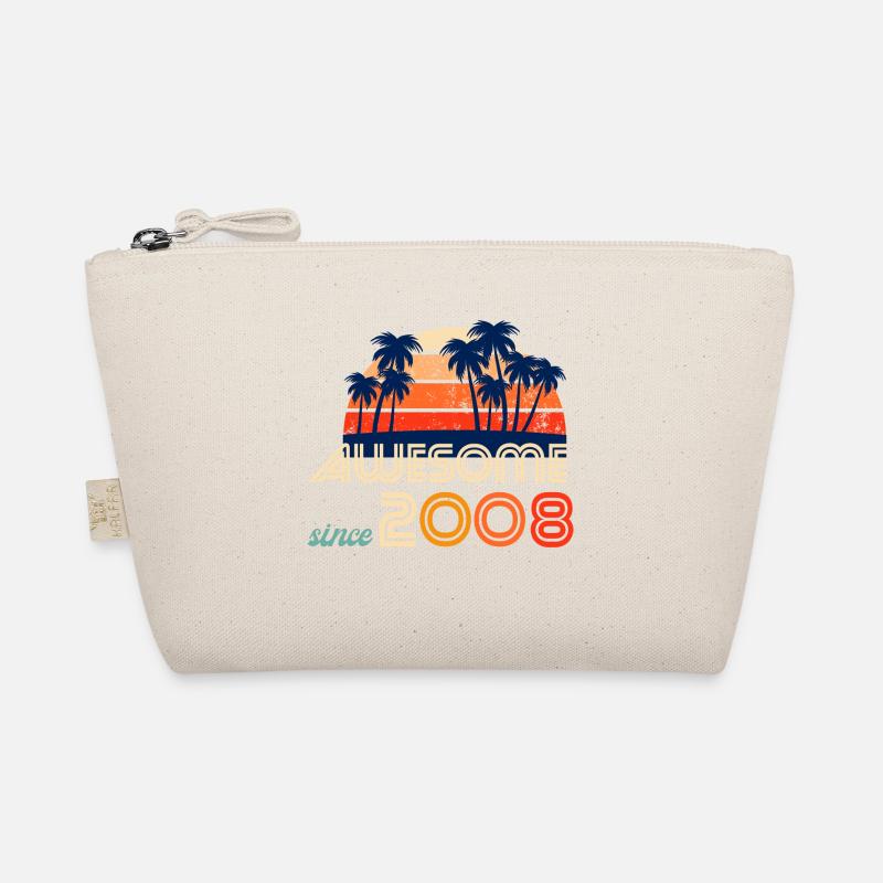 Awesome since 2008 gift idea Organic Pouch