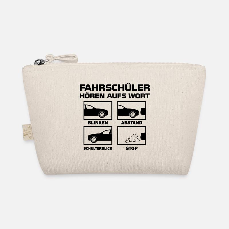 Fahrschüler Führerschein Beruf Spruch Geschenk Bio-Täschchen