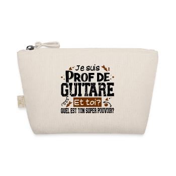 Prof Professeur Guitare Métier Guitariste - Trousse biologique - nature - Devant