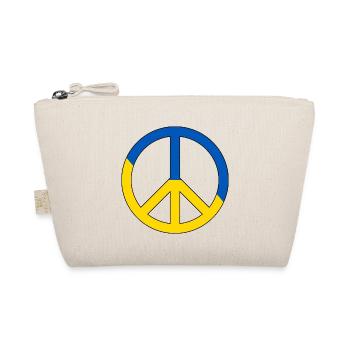 Peace Peace Symbol Peace Sign Ukrainian - Organic Pouch - nature - Front