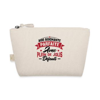 Aide soignante parfaite, Cadeau Aide soignante - Trousse biologique - nature - Devant