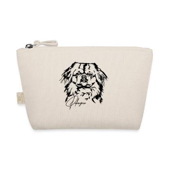 Pekingese Dog Dogs Portrait Pekingese Wilsigns - Organic Pouch - nature - Front