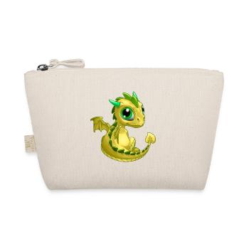Bébé Dragon Jaune | Mignon bébé dragon jaune - Trousse biologique - nature - Devant