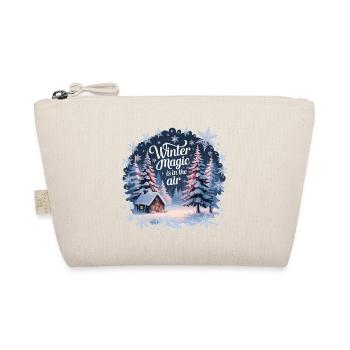 Winter Magic is in the Air – Winter Landscape - Organic Pouch - nature - Front