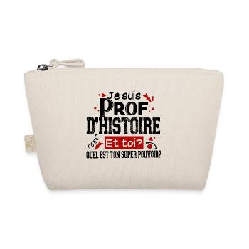 Prof Professeur Histoire Métier Collège Lycée - Trousse biologique - nature - Devant