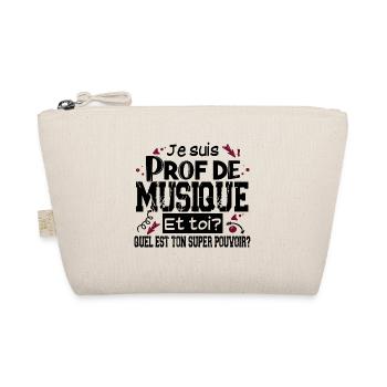 Prof Professeur Musique Métier Collège Lycée - Trousse biologique - nature - Devant