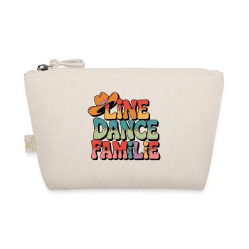 Line Dance Familie. Die ganze Familie tanzt - Bio-Täschchen - Natur - Vorne