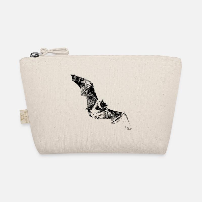 bat - Organic Pouch - nature