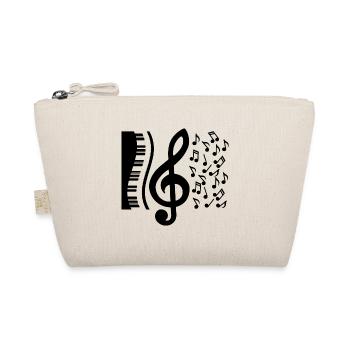 Cadeau de pianiste de piano d'orchestre de musicien de mélodie - Trousse biologique - nature - Devant