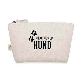 Hund Dog - Bio-Täschchen - Natur - Vorne