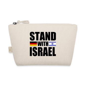 We Stand with israel - Bio-Täschchen - Natur - Vorne