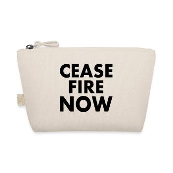 Ceasefire now - Organic Pouch - nature - Front