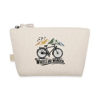 Wheels & Wander – Mountain Adventure - Organic Pouch - nature - Front