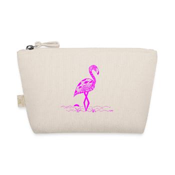 Flamingo - Organic Pouch - nature - Front