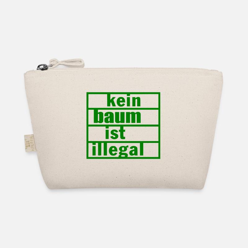 Kein baum ist illegal Bio-Täschchen