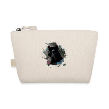 panther,cheetah,leopard,black,green,jungle - Organic Pouch - nature - Front