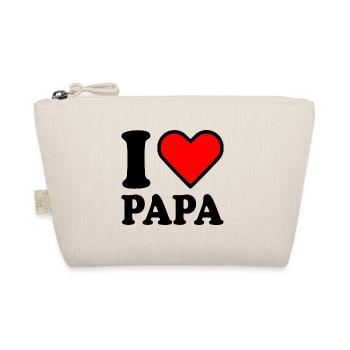 I love papa - Trousse biologique - nature - Devant