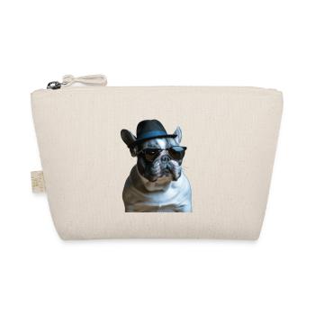 Mignon tyran de style mafia français bouledogue - Trousse biologique - nature - Devant