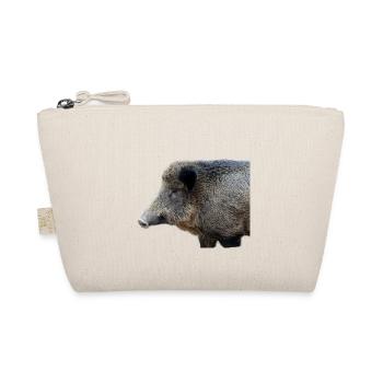 Wild boar Wild boar Pig Sow Pigs - Organic Pouch - nature - Front