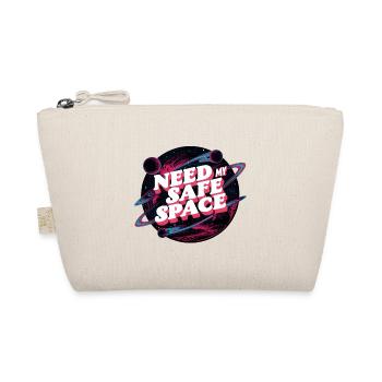 I need my safe space, free space - Organic Pouch - nature - Front