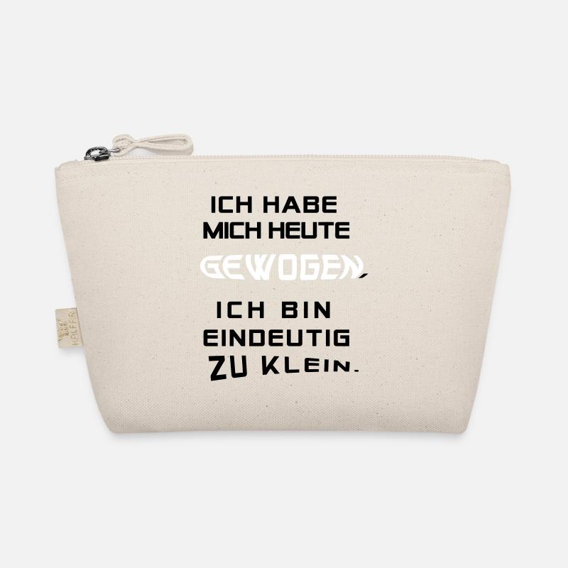 Ich hab mich heute gewogen.... Bio-Täschchen