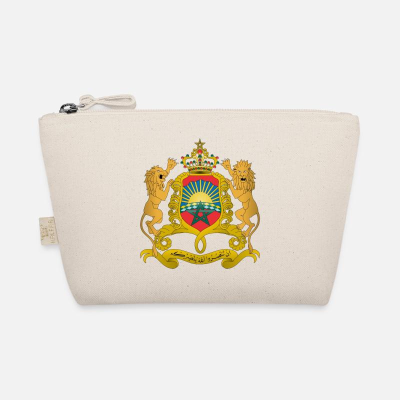 Marokko Wappen - Bio-Täschchen - Natur